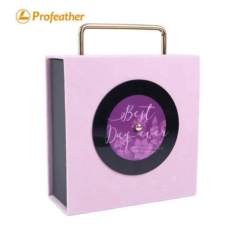 Retro Pink Magnetic Gift Box 1