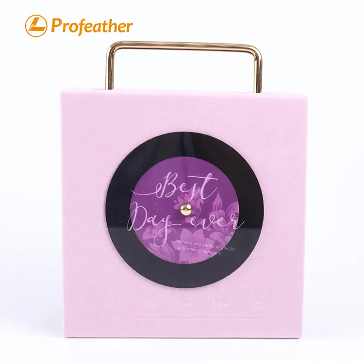 Retro Pink Magnetic Gift Box 3
