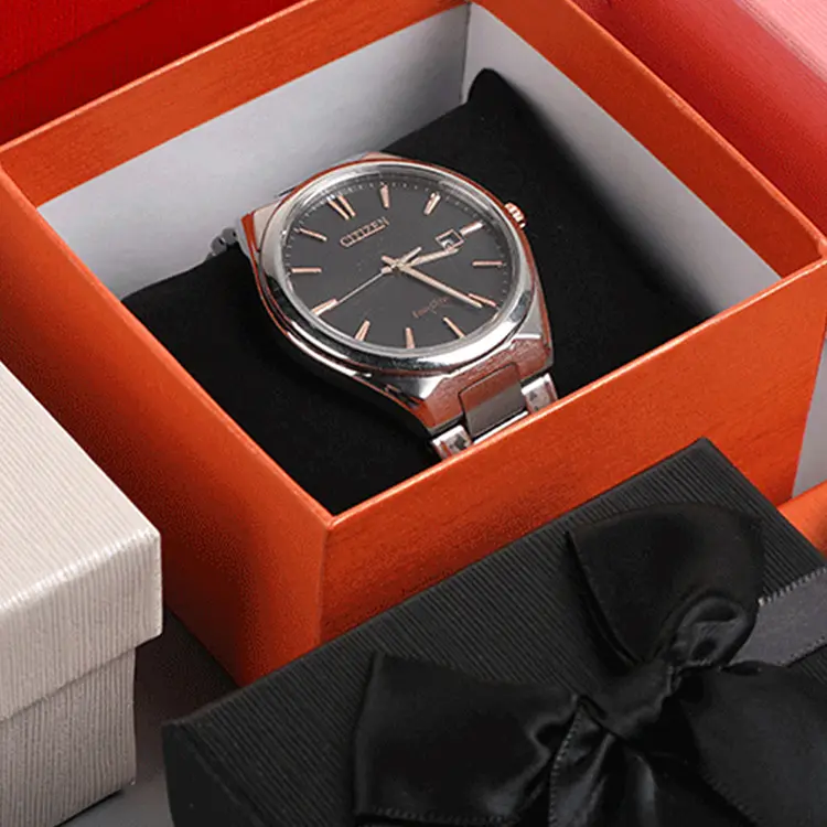 Square Quartz Watch Box 4