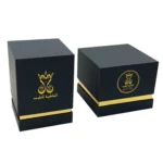 Black Gold Foil Perfume Box 1
