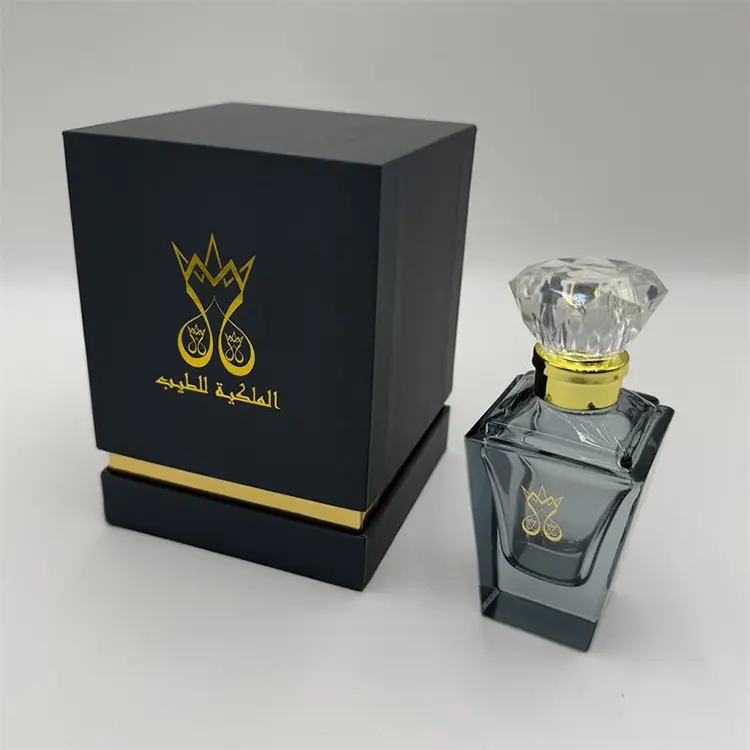 Black Gold Foil Perfume Box 3