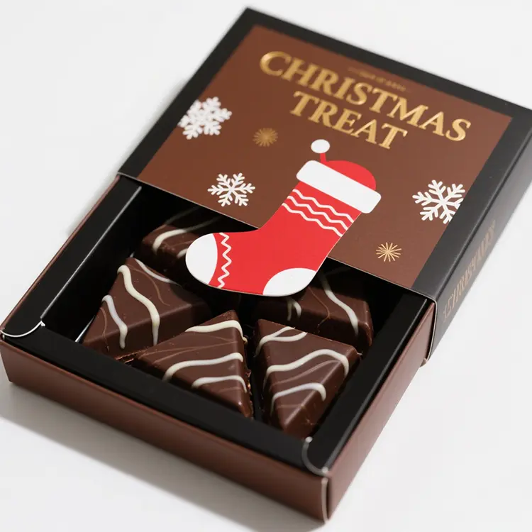 Christmas Chocolate Bonbon Boxes 1