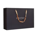 Black Ribbon Handle Bags 6