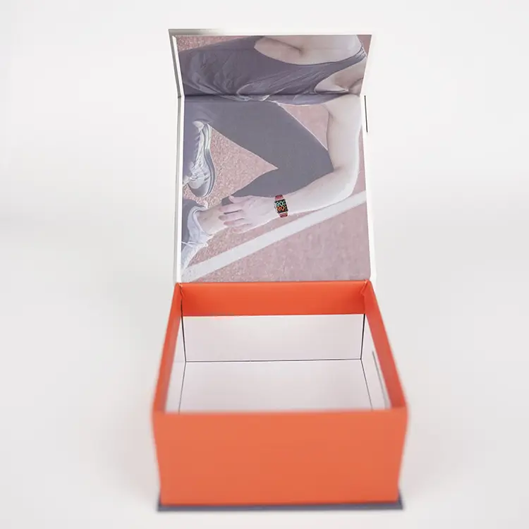 Magnetic Flip Top Watch Box 5