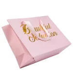 Pink Gold Foil Gift Bags 3