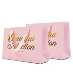 Pink Gold Foil Gift Bags 6