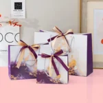 Purple Marble Gift Bags 2