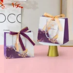 Purple Marble Gift Bags 4