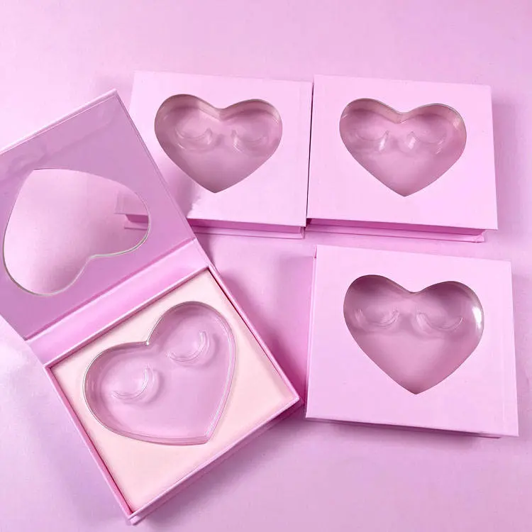 Heart shaped Lash Tray Box 1
