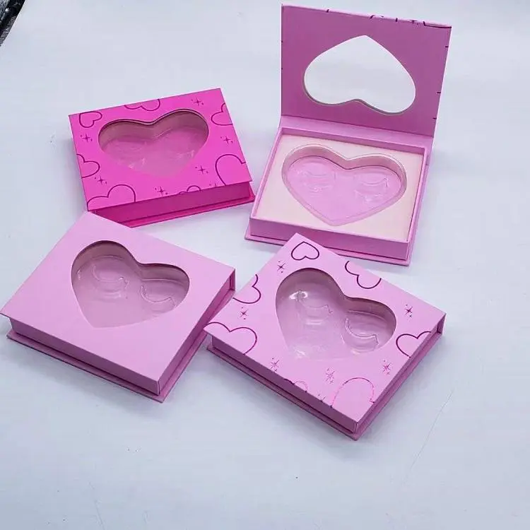 Heart shaped Lash Tray Box 3