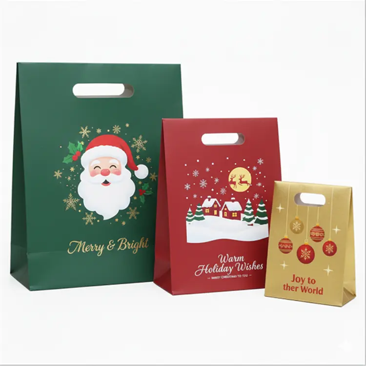Snowman Kraft Gift Bags 5
